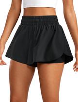 Shorts CRZ YOGA 2 em 1 Fluídos Cintura Alta Secagem Rápida Preto P Shorts CRZ YOGA 2 em 1 Fluídos Cintura Alta Secagem Rápida Preto P