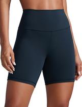 Shorts CRZ YOGA Butterbreeze Cintura Alta 15cm Marinho XS Shorts CRZ YOGA Butterbreeze Cintura Alta 15cm Marinho XS