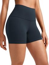 Shorts CRZ YOGA Butterluxe Cintura Alta 10cm Marinho G Shorts CRZ YOGA Butterluxe Cintura Alta 10cm Marinho G
