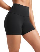 Shorts CRZ YOGA Butterluxe Cintura Alta 10cm Preto P Shorts CRZ YOGA Butterluxe Cintura Alta 10cm Preto P