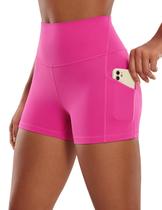 Shorts CRZ YOGA Butterluxe Cintura Alta 7,5 cm com Bolsos XL Shorts CRZ YOGA Butterluxe Cintura Alta 7,5 cm com Bolsos XL