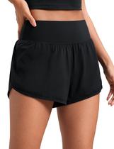 Shorts CRZ YOGA Butterluxe-Light Cintura Alta com Fenda de 2,5 cm XS