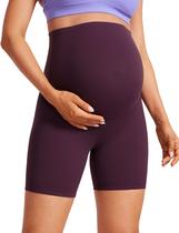 Shorts CRZ YOGA Butterluxe Maternidade Cós Alto 15 cm