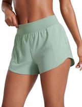 Shorts CRZ YOGA Cintura Média 7,5 cm Secagem Rápida com Zíper XL Shorts CRZ YOGA Cintura Média 7,5 cm Secagem Rápida com Zíper XL