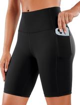 Shorts CRZ YOGA Naked Feeling Biker Cintura Alta 20 cm Preto P Shorts CRZ YOGA Naked Feeling Biker Cintura Alta 20 cm Preto P