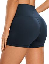 Shorts CRZ YOGA Naked Feeling Cintura Alta 7,5 cm Marinho M Shorts CRZ YOGA Naked Feeling Cintura Alta 7,5 cm Marinho M