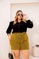 Shorts curto lurex