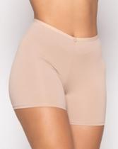 Shorts Curto Segunda Pele Cintura Media Anagua Fino Não Marca