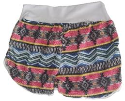 Shorts Curto Soltinho Estampado Moda Praia Academia Corrida