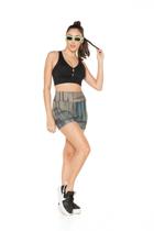Shorts Curto Sperafico Poliamida Estampado Shorts Curto Sperafico Poliamida Estampado