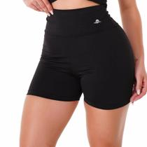 Shorts Curto Suplex Academia Cós Alto Legging Fitness