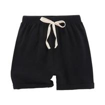 Shorts De Algodão E Linho Para Meninos E Meninas, Verão, Para Crianças De 1 a 12 Anos, Calças Para
