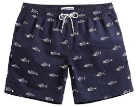 Shorts de banho mamagic, calções de banho masculinos Slim Fit Quick Dry Shorts de banho mamagic, calções de banho masculinos Slim Fit Quick Dry