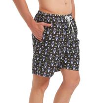 Shorts de Baño Scotamalone de Secado Rápido con Forro de Malla y Tiro de 7 Pulgadas