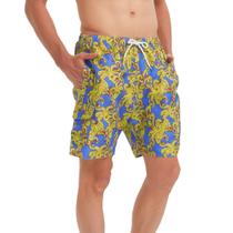 Shorts de baño Scotamalone de secado rápido para hombre con forro de malla