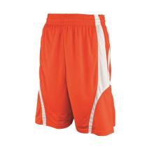 Shorts de Basquete Martin Sports REV Laranja Branco 2X