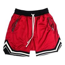 Shorts de Basquete Masculino - Malha Respirável de Secagem Rápida para Ginásio e Verão