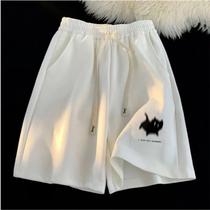 Shorts de Basquete Masculino Plus Size - Estampa Gaussia Blur Kitten - Estilo Casual