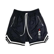 Shorts de Basquete Masculino Respirável - Cintura Baixa - Moda Verão