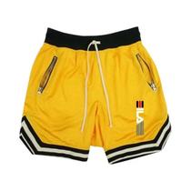 Shorts de Basquete Masculino Respirável - Cintura Baixa - Moda Verão