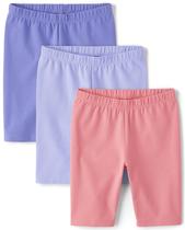 Shorts de bicicleta The Children's Place Peri Tint para crianças de 5 a 6 anos