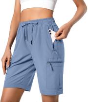Shorts de caminhada femininos Hugut Quick Dry Water Resistant