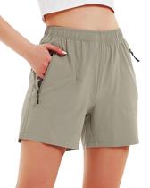 Shorts de caminhada Nomolen femininos Quick Dry UPF 50+