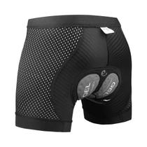 Shorts De Ciclismo De Verão Masculino Roupa Íntima De Malha Respirável Com Almofada De Gel À Prova