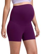 Shorts de Ciclismo Maternidade CRZ YOGA Butterluxe Ameixa Magenta XL