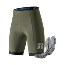 Shorts De Ciclismo MTB Masculinos Leves E Respiráveis, Alta Elasticidade, Para Verão, 5-6 Horas De