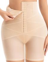 Shorts de cintura alta Shapewear KLVEE Tummy Control para mulheres