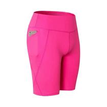 Shorts De Compressão Femininos Azuis Para Academia E Yoga 2023 Slim Fitness Esportivos Para Corrida