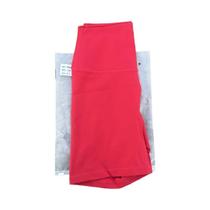 Shorts De Compressão Femininos Em Cor Sólida Para Yoga, Ciclismo E Treino, Com Bolso Interno E
