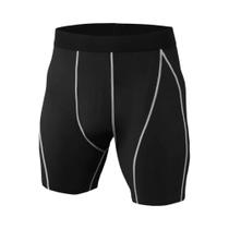 Shorts De Corrida De Compressão De Secagem Rápida Masculino Verão Calças Justas Treinamento Ginásio