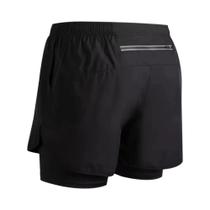 Shorts De Corrida E Treino Masculinos 2 Em 1 De Secagem Rápida E Respiráveis Para Verão, Calções De