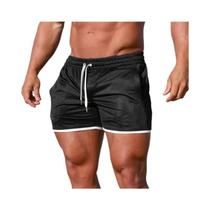 Shorts de Corrida Masculino - Malha Respirável de Secagem Rápida para Verão, Academia e Praia