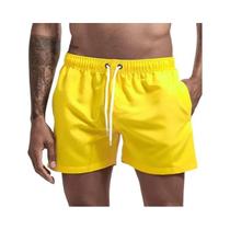 Shorts de Corrida Masculino Respirável - Algodão, Cintura Elástica e Bolso