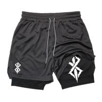 Shorts de Corrida Masculino - Secagem Rápida, Respirável e com Bolso