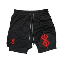 Shorts de Corrida Masculino - Secagem Rápida, Respirável e com Bolso