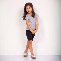 Shorts De Cotton Infantil Escolar