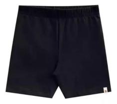 Shorts De Cotton Infantil Feminino Brandili Escolar 80074