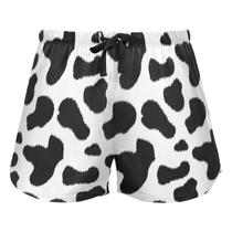 Shorts de dormir femininos JHKKU com estampa de vaca, tamanho L Shorts de dormir femininos JHKKU com estampa de vaca, tamanho L