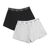Shorts de Dormir Hanes Originals 2 Unidades para Mulheres Shorts de Dormir Hanes Originals 2 Unidades para Mulheres