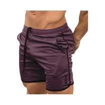 Shorts de Fitness Masculino - Malha Respirável, Secagem Rápida para Verão e Praia