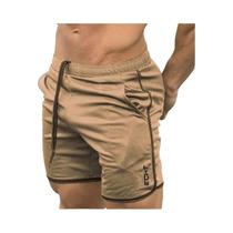 Shorts de Fitness Masculino - Malha Respirável, Secagem Rápida para Verão e Praia