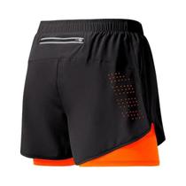 Shorts de Fitness Masculino - Secagem Rápida, Dupla Camada, para Corrida e Treino