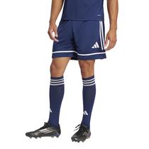 Shorts de futebol adidas Squadra 25 para homens azul marinho/branco