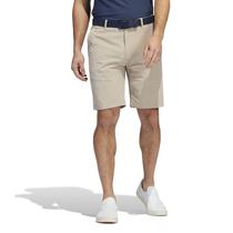 Shorts de golfe adidas Crosshatch para homens, cânhamo/branco, tamanho 36