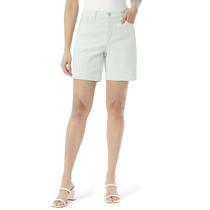 Shorts de Jean Mujer Gloria Vanderbilt Amanda en Verde Menta Cálido
