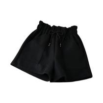 Shorts De Lã De Cintura Alta Para Mulheres, Retro, Elegantes, Soltos, Casuais, Moda De Rua Para Shorts De Lã De Cintura Alta Para Mulheres, Retro, Elegantes, Soltos, Casuais, Moda De Rua Para